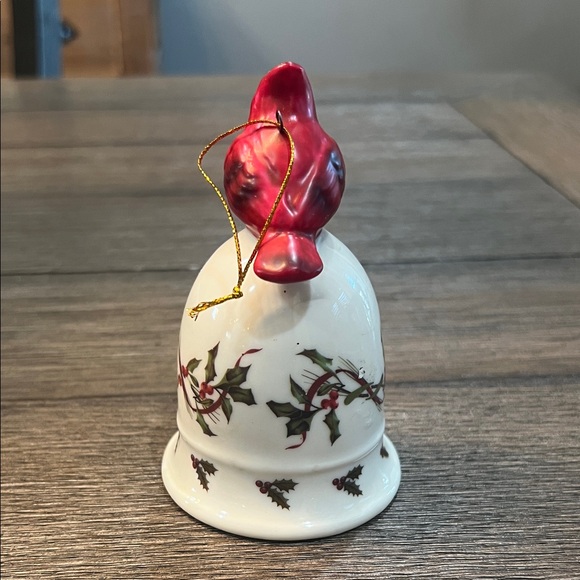 Festive Red Cardinal Holiday Ornament/Bell - Picture 7 of 16
